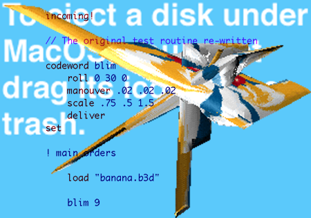to eject a disk under maco
