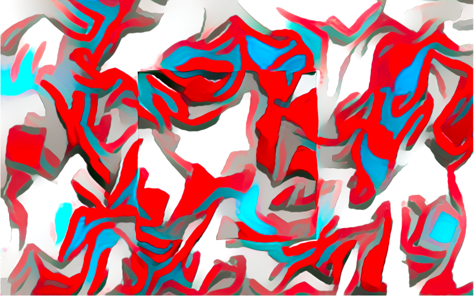 An abstract swirly image generated by a GAN