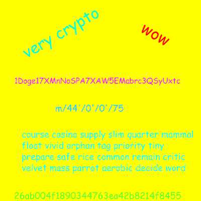 1 Doge = 1 Doge